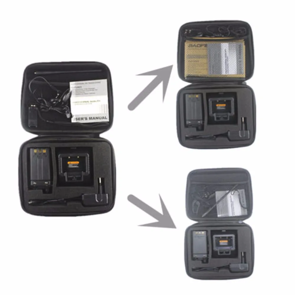 

Two Way Radio Case Carring Handbag Storage For BAOFENG UV-5R UV-5RE+ TYT TH-F8 Walkie Talkie Launch Hunting Bag Camouflage Radio