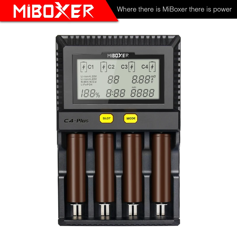 (Скидка 28%) Купить MiBoxer C4 Plus батарея зарядное ...