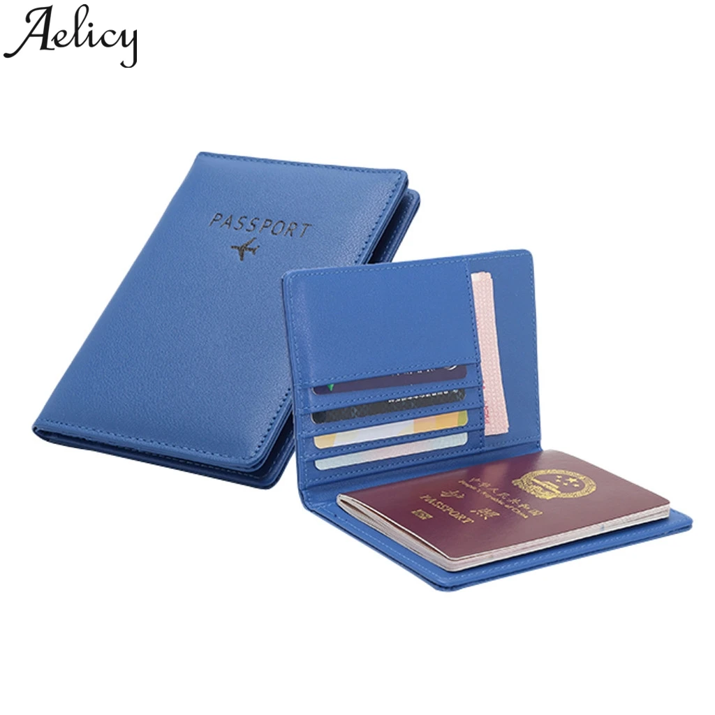 

Aelicy Fashion,Men Women Wallet Package Purses Zipper Tri-fold Document Credit Card Holder Handbag Multi-purpose Travel Passport