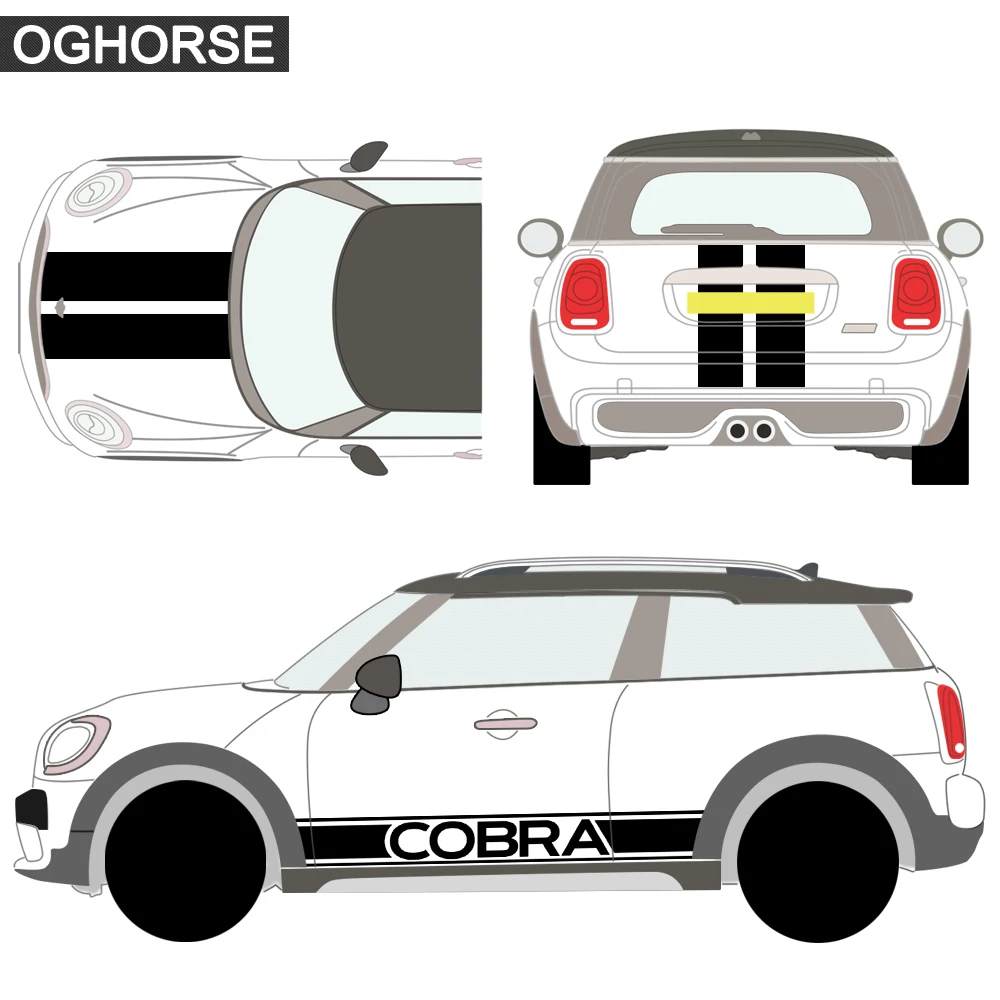 سيارة هود بونيه سقف الخلفية جذع الجانب تنورة ملصقا سباق المشارب الجسم صائق ل ميني كوبر كوبرا R R50 R53 r56 F56 اكسسوارات سيارة هود بونيه سقف الخلفية جذع الجانب تنورة ملصقا سباق المشارب الجسم صائق ل ميني كوبر كوبرا R R50 R53 r56 F56 اكسسوارات