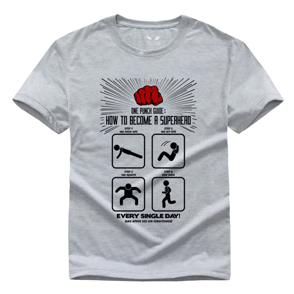 Aliexpress Buy One Punch Man T Shirt 2016 Anime T Shirt Saitama 