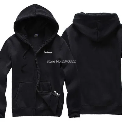

Winter spring jacket IT programmers network FACEBOOK sweatshirt hooded zipper it fans coats