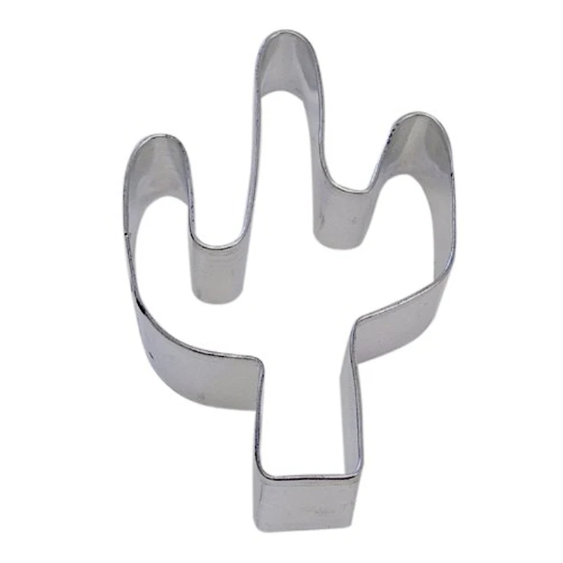 

1Pcs Stainless Steel Patisserie Bakery Cactus Shape Fondant Cake Decor Metal Cookie Cutter Biscuit Cupcake Pastry Baking Tool