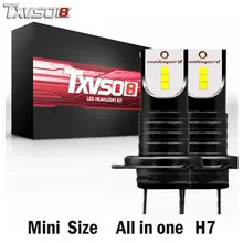 TXVSO8 2PCS bombilla LED H7 Car Headlight Bulbs CSP Chips-30000LM 6000K Led Front Headlamp Fog Headlight Bulb 55W Auto ampoule TXVSO8 2PCS bombilla LED H7 Car Headlight Bulbs CSP Chips-30000LM 6000K Led Front Headlamp Fog Headlight Bulb 55W Auto ampoule