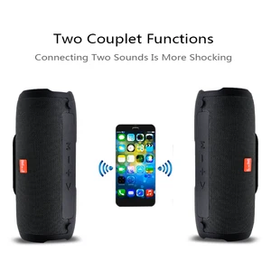 Image 3 - M&J Bluetooth speaker wireless portable stereo sound big power 10W system MP3 music audio AUX with MIC for android iphone