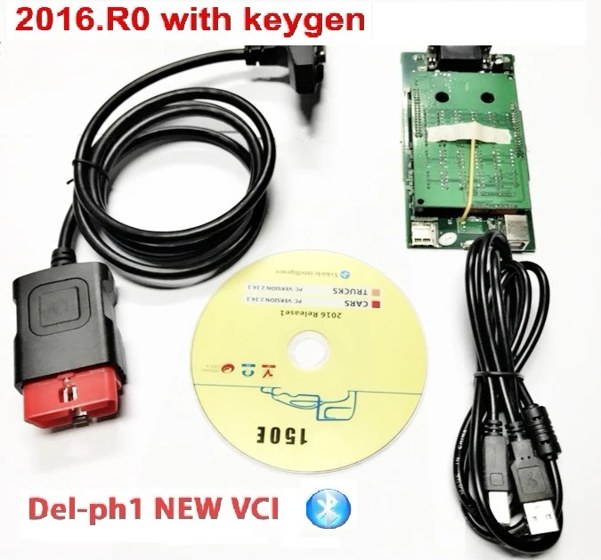 

New Delph1 2016.R0 Keygen Compatible with DS150E Bluetooth CDP Pro Plus OBD OBD2 Scanner For Car And Truck Diagnostic Tools