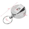 DIYWORK 60cm Key Chain Ring Clip Anti-theft Keychain Pull Keyring Retracting Extendable Metal Wire Wire rope ► Photo 3/6