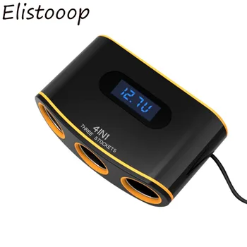 

New Car Cigarette Lighter Socket Splitter Power Adapter Socket Splitter Power Adapter Outlet 4.8A Dual USB Charger DC12-24V