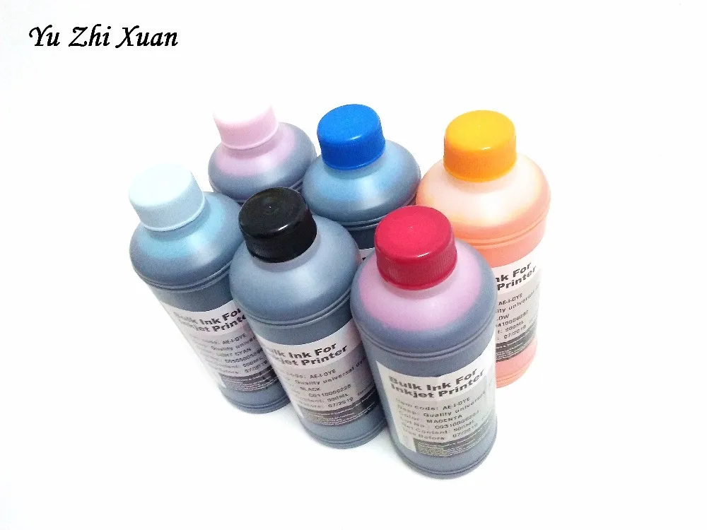 500 мл 6 шт. чернилами комплект для Canon 125 126 225 226 325 326 425 426 525 526 725 726 825 826 220 221 320 321 520 521 820 821 чернилами