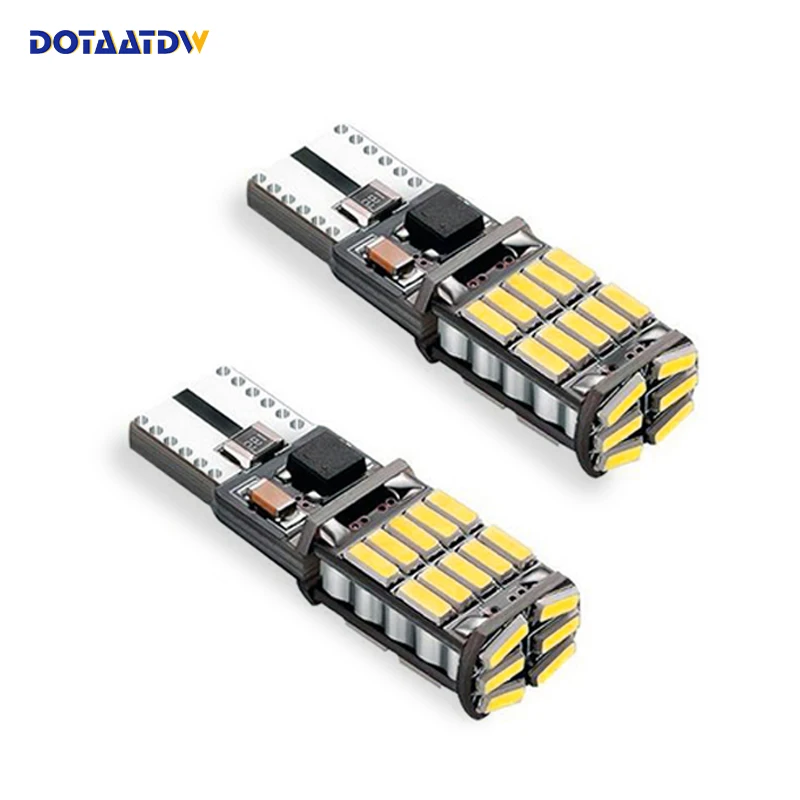 2x мощный яркий белый светодиодный светильник для автомобиля 168 194 4014SMD W5W T10