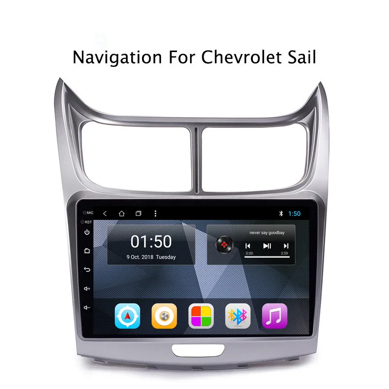 

NAVITOPIA 9inch Quad Core Android 7.1/Octa Core Android 8.1 Car DVD Multimedia GPS Navigation for Chevrolet Sail