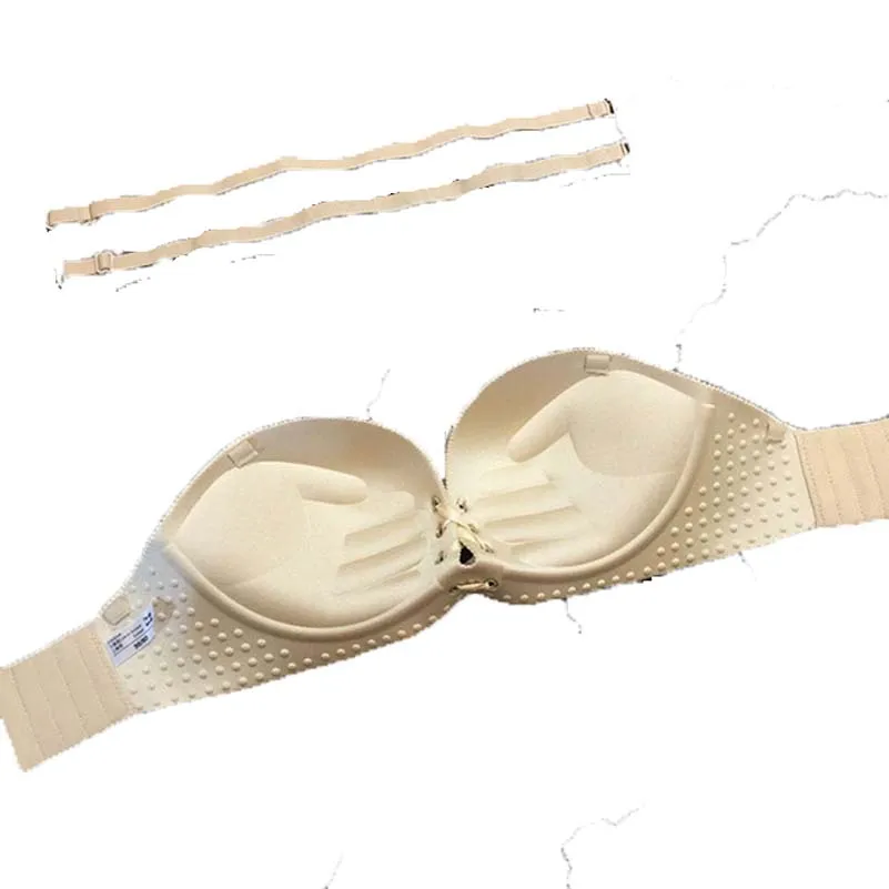 

Fashion Pull B super Push Up Bra Plump Lingerie sexy bra gather breast Seamless Bra Gather Adjustable Underwear Size 32-38 B