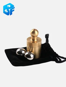 

Free shipping Ball Thru Hand Magic tricks mentalism horrible stage magic illusions