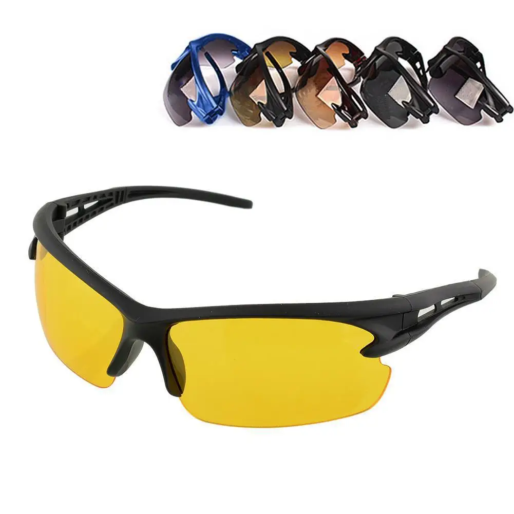 Поляризованные очки, солнцезащитные очки ночного видения, мужские и женские очки, очки с защитой от уф400 лучей, очки для вождения, велоспорта, очки