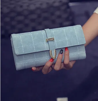 

Long Designer Famous Luxury Women Wallets PU Leather Coin Money Women's Purse Female Clutch Bag Ladies Money