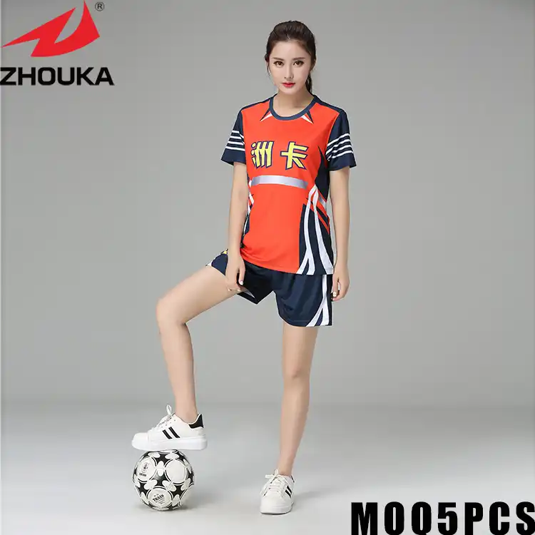 girl in soccer jersey
