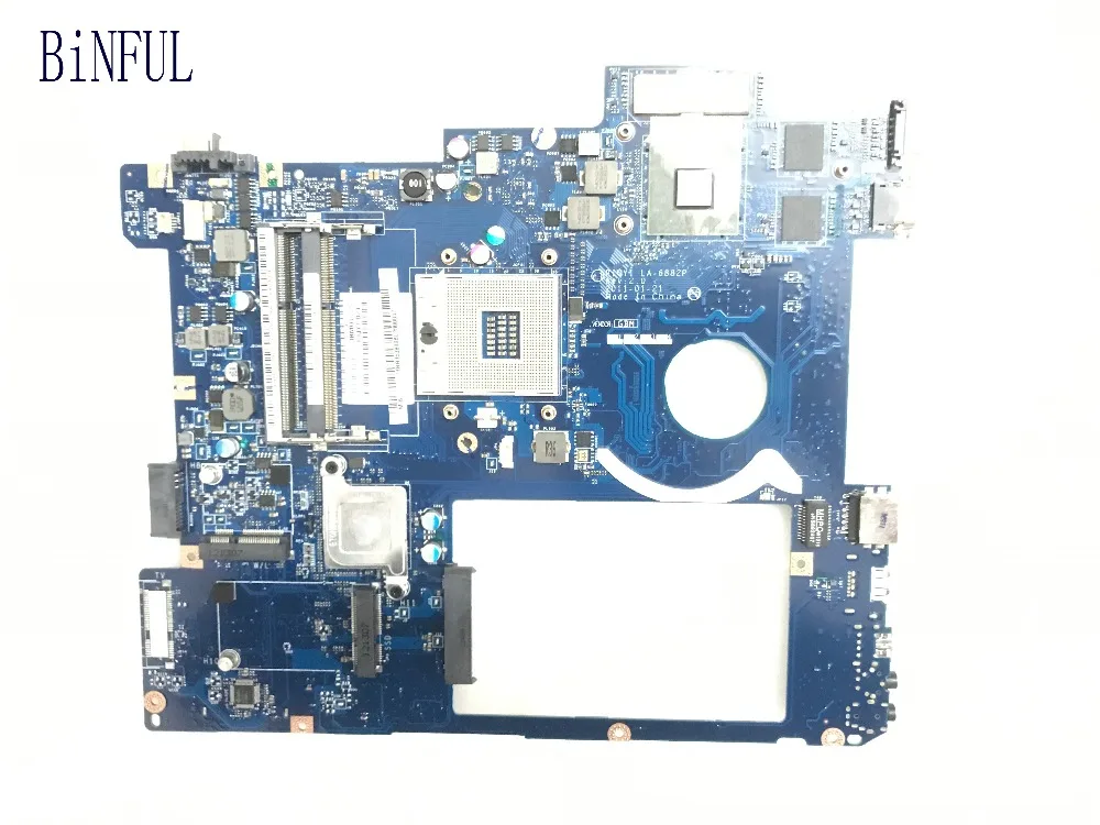 

FAST SHIPPING PIQY1 LA-6882P REV LAPTOP MOTHEBOARD FOR LENOVO Y570 MAINBOARD 90 DAYS WARRANTY