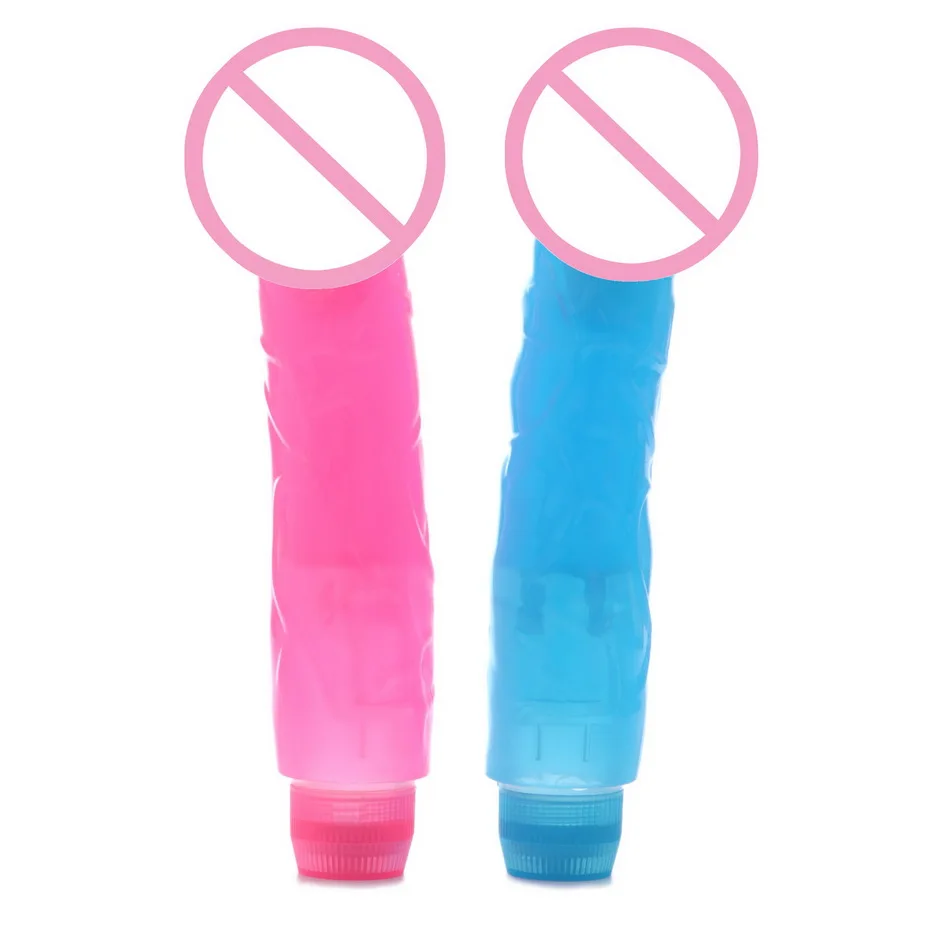  Multispeed Realistic Dildo Vibrator, Waterproof Soft Jelly Powerful Bullet G Vibe, Sex Toys for Women 