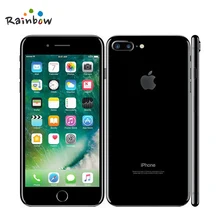 Apple iPhone 7 Plus, заводской разблокированный мобильный телефон, 12 МП, две камеры, широкоугольный, 4G LTE, 5,5 дюймов, четырехъядерный, A10, 3G ram, 128G rom