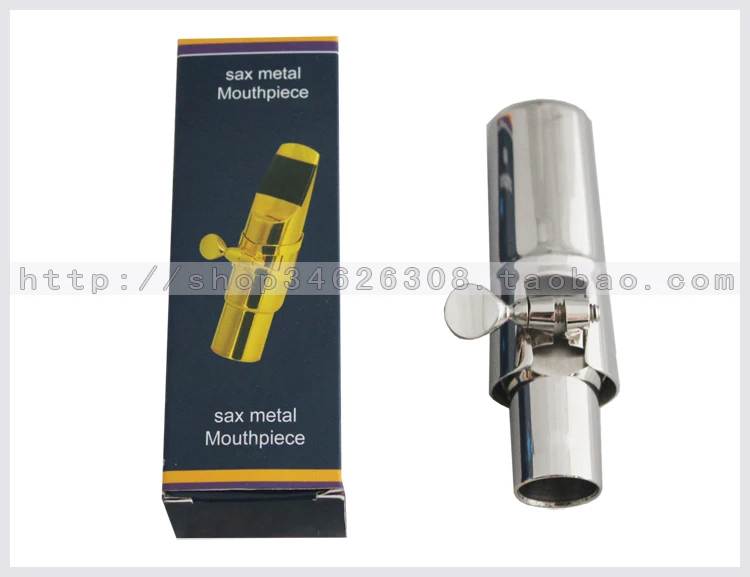 

Silver plated Alto Saxophone Sax Mouthpiece Size #6