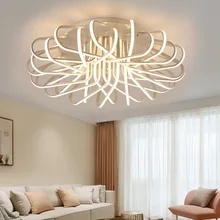 Современные минималистические Акриловые Потолочные светильники креативные Птичье гнездо светодиодный потолочный светильник для гостиной, спальни, домашнего интерьера