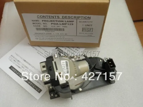 

Compatible projector lamp POA-LMP129 for projector PLC-XW65/PLC-XW65k/LC-XD25