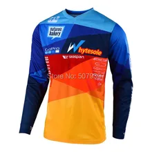 moto cross Jersey bmx для мужчин mtb jersey для горного велоспорта MX для горного велосипеда DH maillot ciclismo Jersey быстросохнущая Джерси