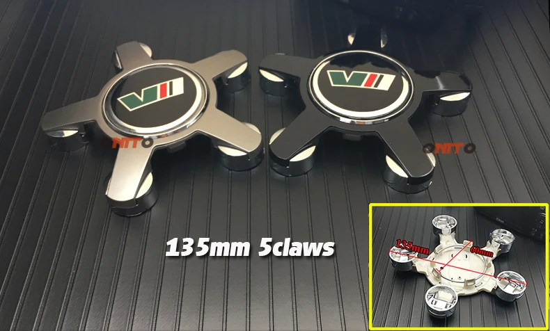  56mm 60mm 64mm 135mm VII car emblem label for yeti vrs decoration Wheel Center Cover Hub Cap Resin 
