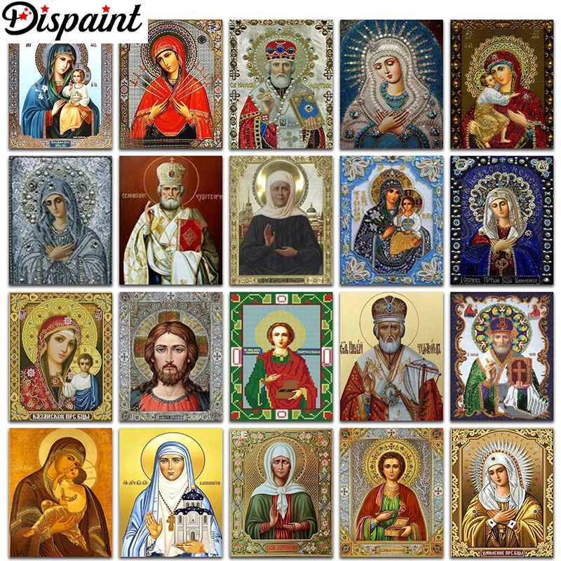Полноразмерная/круглая Алмазная 5D картина Dispaint сделай сам вышивка крестиком с