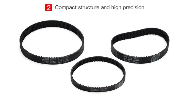 Htd 3m Closed Loop Timing Belt Transmission Belts Perimeter 225