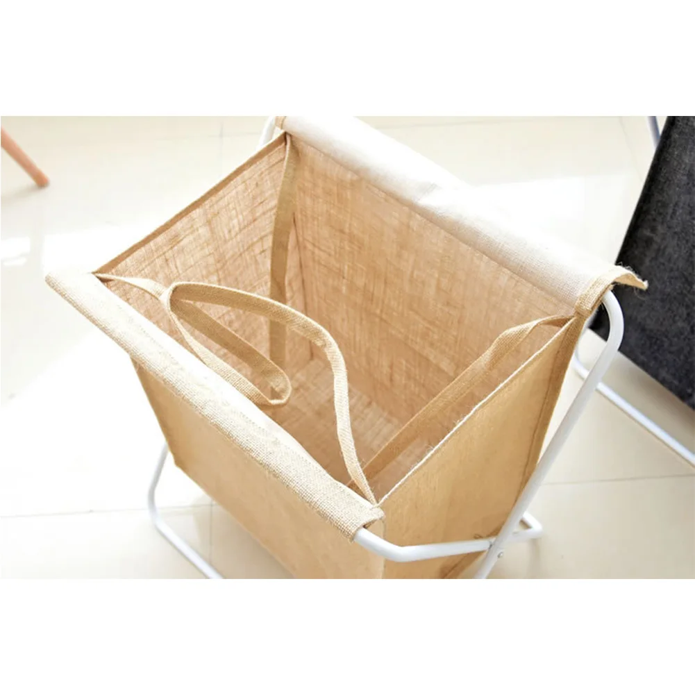 سلة الغسيل الحمام الملابس القذرة سلة الكتان سلة للعب انفصال الحديد رف تعوق مربع للماء سلات تخزين