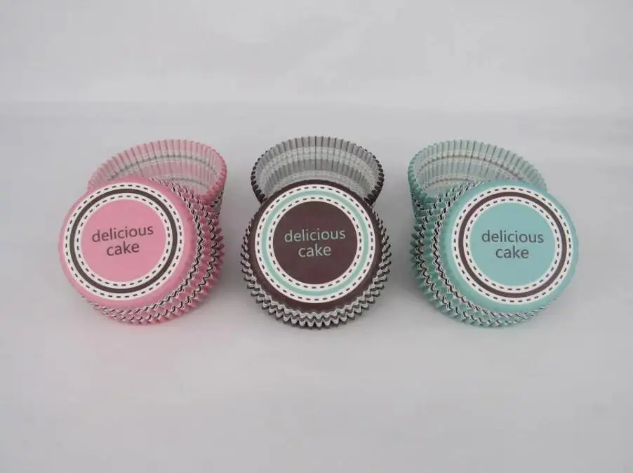 4.5inch 500pcs/lot delicious cake circle cupcake liners baking paper cup muffin cases for wedding/festival party Decoration | Дом и сад