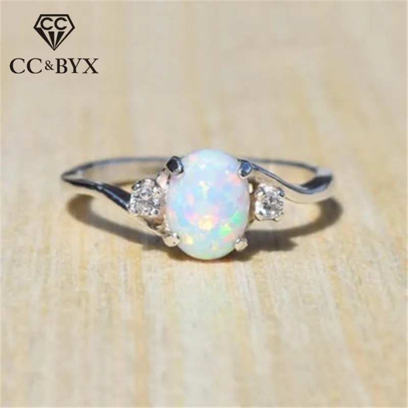 CC, винтажные очаровательные кольца для женщин, красивый овальный камень, кубический цирконий, бриллиантовое кольцо, свадебные ювелирные изделия, несколько цветов CC2001