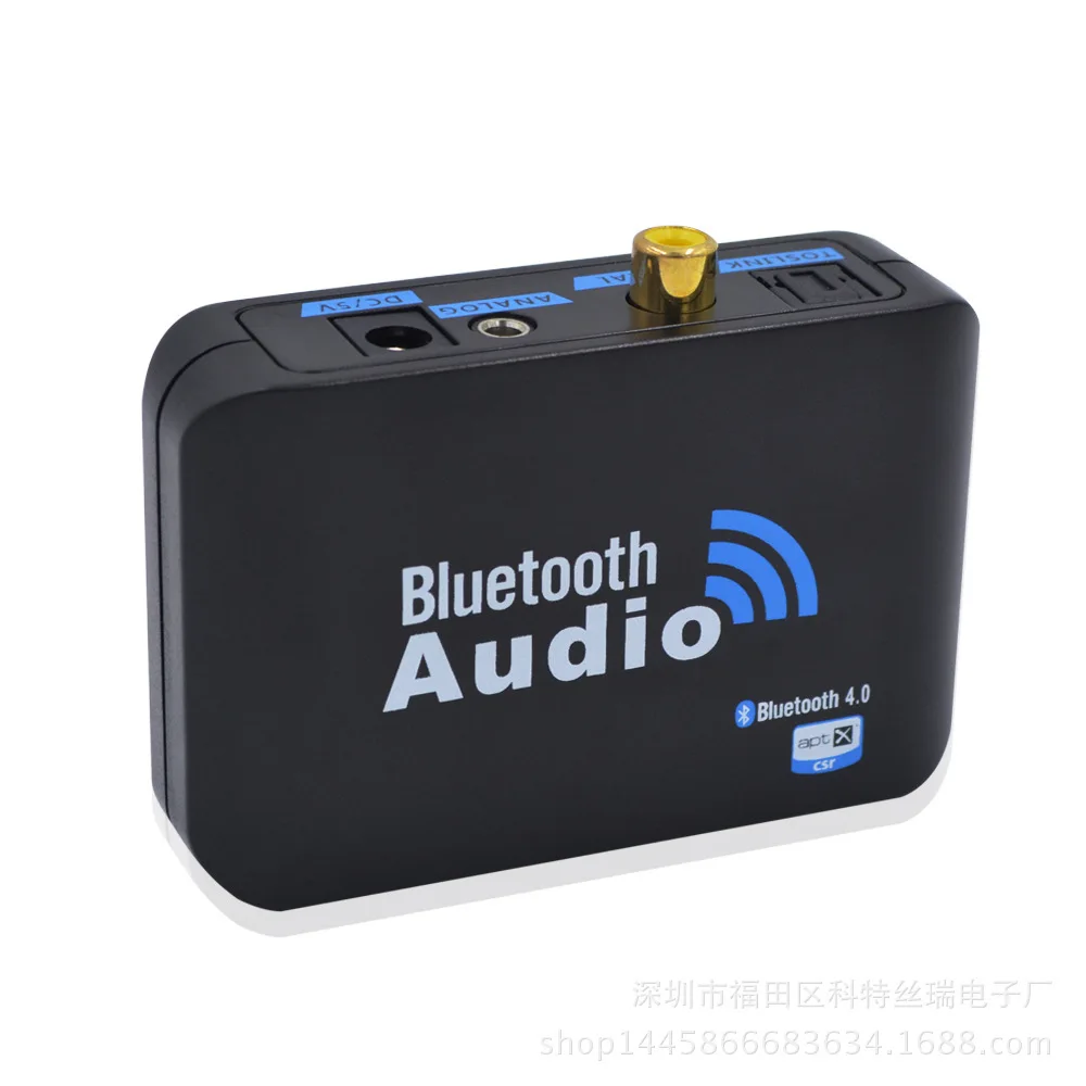 

Bluetooth transmitter 4.0 Audio Receiver Non Destructive Music Bluetooth Adapter APTX Support A2DP/IPOT using the latest