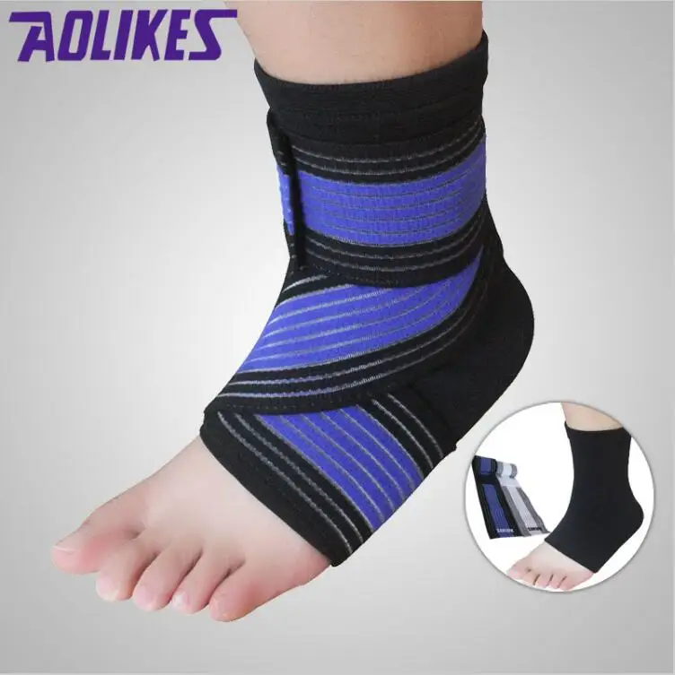 Dropshipping 1PCS Professional Sports Ankle Strain Wraps Bandages