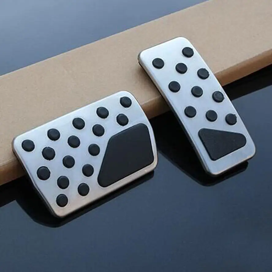 Accelerator Gas Fuel Brake Pedals Pad Cover AT For Jeep PATRIOT 2008