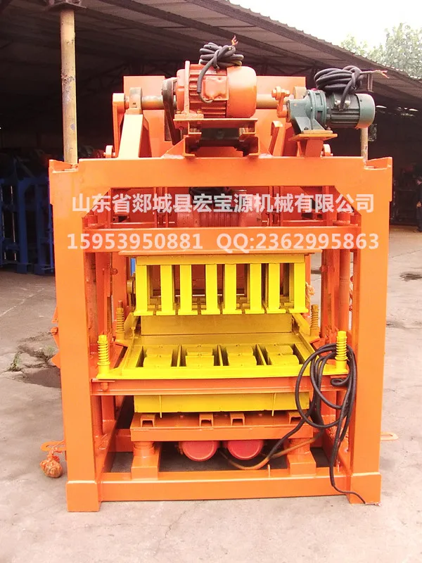 QTJ4-28 type brick machine hollow small |