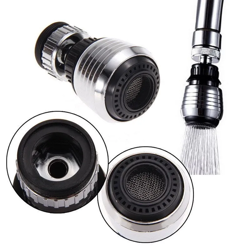 

Faucet Nozzle Adapter 360 Rotate Water Saving Tap Sprayer Head Bathroom Kitchen Faucet Accessories Tools