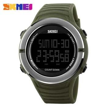 

SKMEI Fashion Digital Wristwatches Men Sports Watches 50m Waterproof Military Watch Clock Men Relogios Masculino