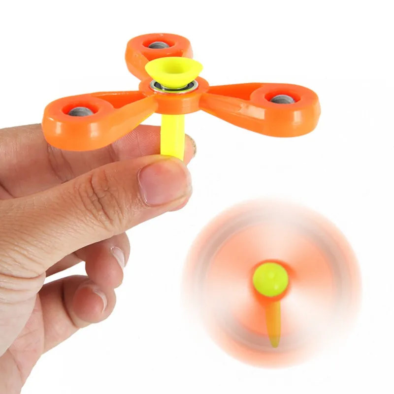 

EDC Fingertips Spinner New Fidget Toys Spinner For Autism and ADHD Rotation Time Long Anti Stress Toys Random Color