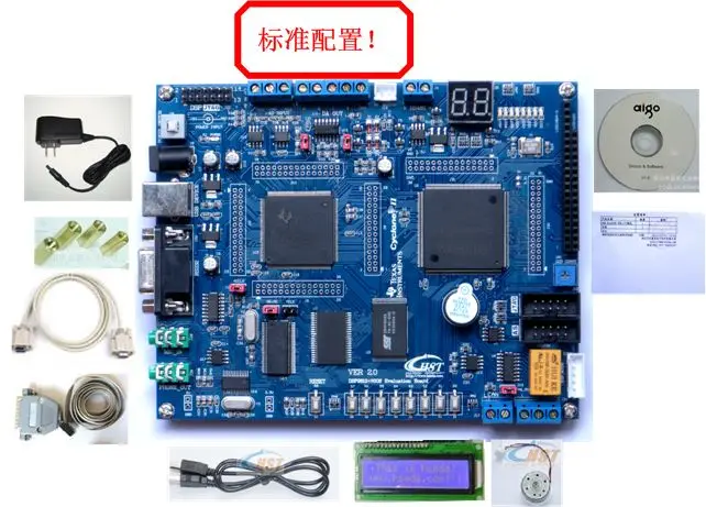 DSP2812 + FPGA + NIOS Совет по развитию TMS320F2812 EP2C8Q208C8