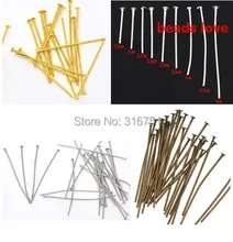 (500 Шт./лот) 20 мм Pick 4 Цвет Головки Выводы DIY Ювелирных Изделий (w02947) Бесплатная Доставка!