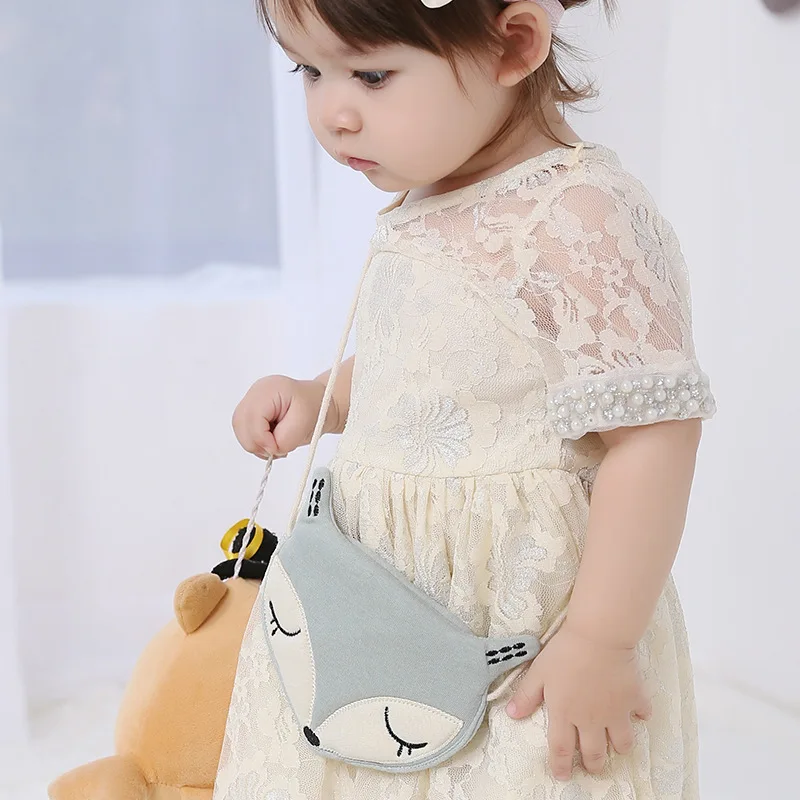 Fox Bags Cute Cloth Messenger Bags Baby Girls Shoulder Bags Child Kids Coin Purses Small Bags ...
