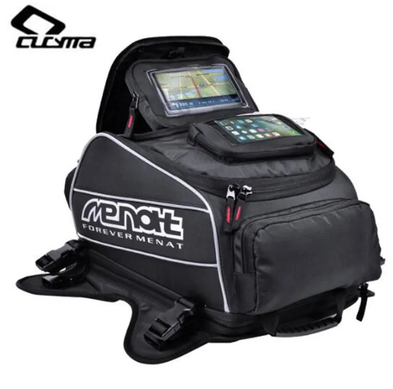 

CUCYMA Motorcycle Bag Waterproof Motorcycle Backpack Multi-function Motorcycle Oil Fuel Tank Bags Oxford Saddle Bags