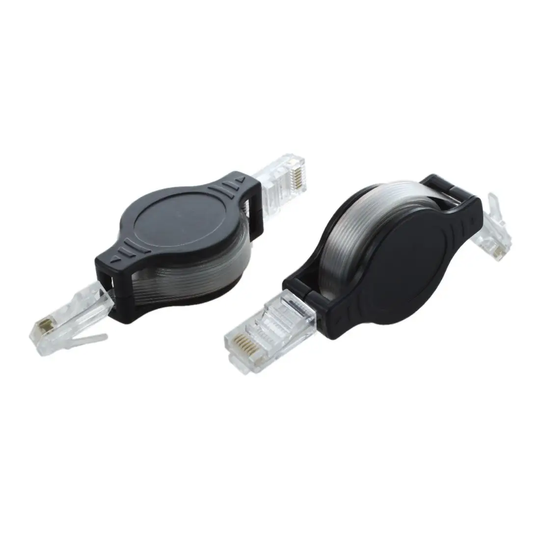 1,5 м(2-Pack) Выдвижной Ethernet кабель Cat5 RJ45 LAN Сетевой кабель