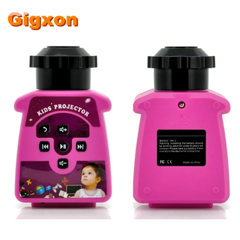 

Gigxon - IQ1 Children'sToy Mini Cartoon Projector For Kids Learning Children Educational Portable Projector mini projector