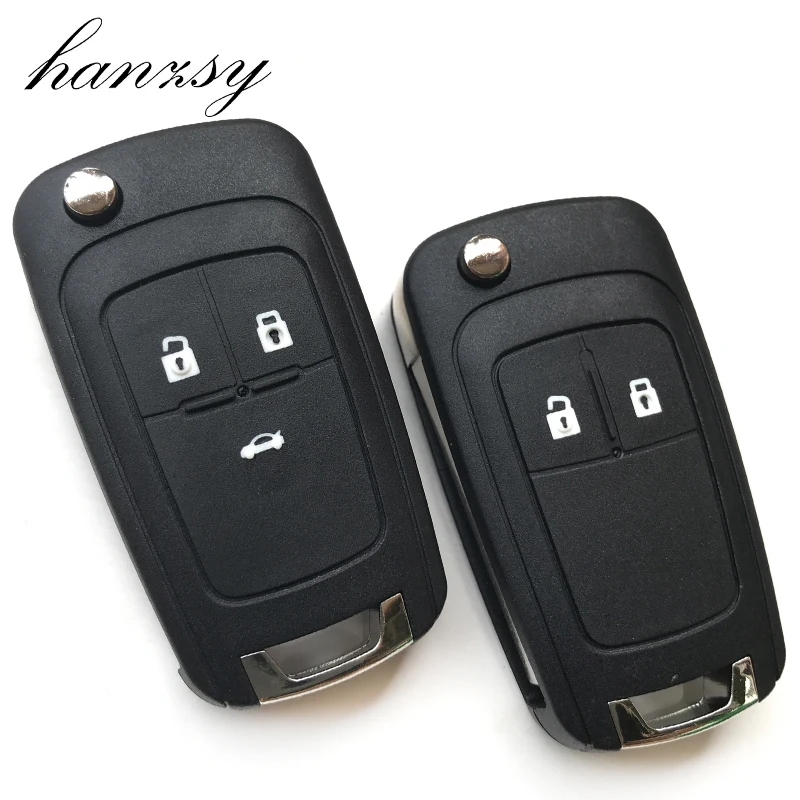 

2 3 4 5 Buttons Folding Flip Key Case For Chevrolet Cruze 2009 2010 2014 Aveo Epica Impala Camaro Car Remote Key shell Fob Cover