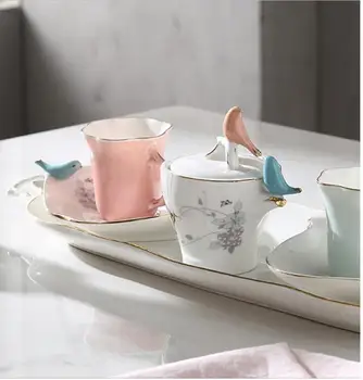 

Espresso coffee cup with sugar pot/high quality coffee cup set elegant design and beteaful gift for your christmas