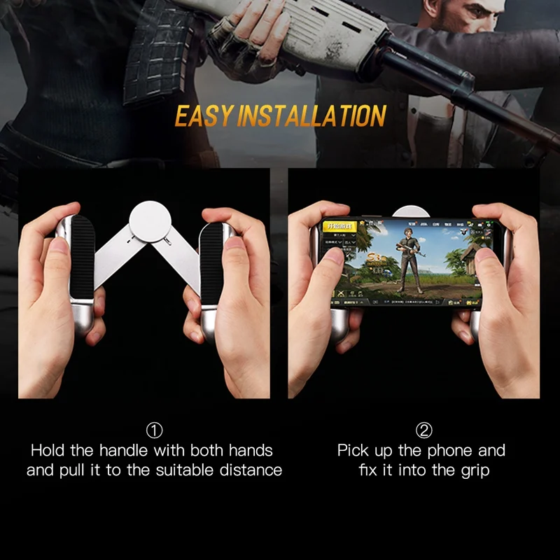 Игровой контроллер ROCK PUBG Mobie расширенный геймпад для правила выживания подставка