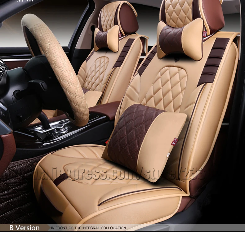 3D Стайлинг автокресло для Ford Edge Escape Kuga Fusion Mondeo Ecosport проводник Фокус Fiesta, высокая-волокна кожи, автомобилей pad